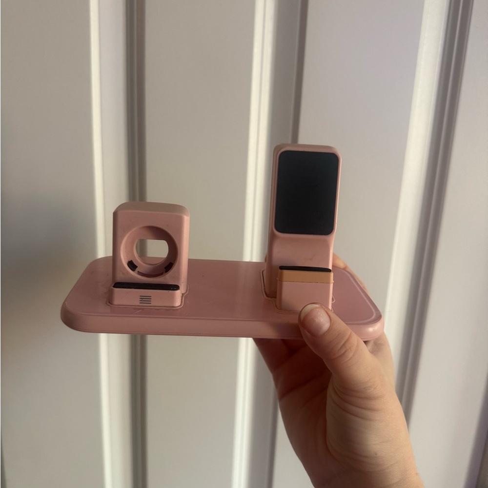Pink Multi-Device Charging Station